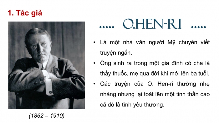 Giáo án PPT dạy thêm Ngữ văn 9 Cánh diều bài 4: Chiếc lá cuối cùng (O' Hen-ri)