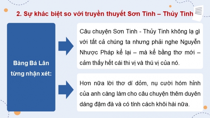 Giáo án PPT dạy thêm Ngữ văn 9 Kết nối bài 1: Sơn Tinh - Thuỷ Tinh (trích, Nguyễn Nhược Pháp)