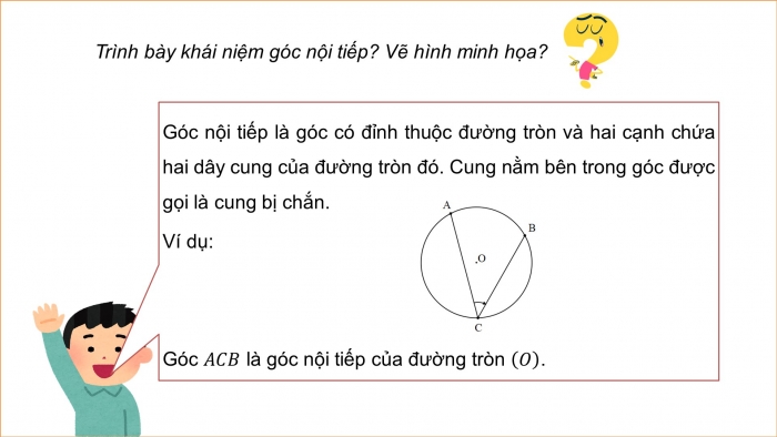 Giáo án PPT dạy thêm Toán 9 Cánh diều Bài 4: Góc ở tâm. Góc nội tiếp