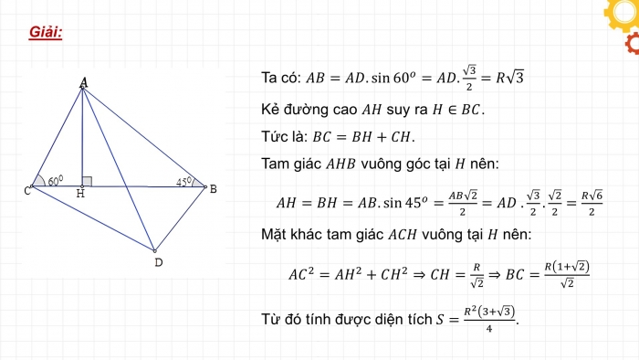 Giáo án PPT dạy thêm Toán 9 Chân trời bài tập cuối chương 4