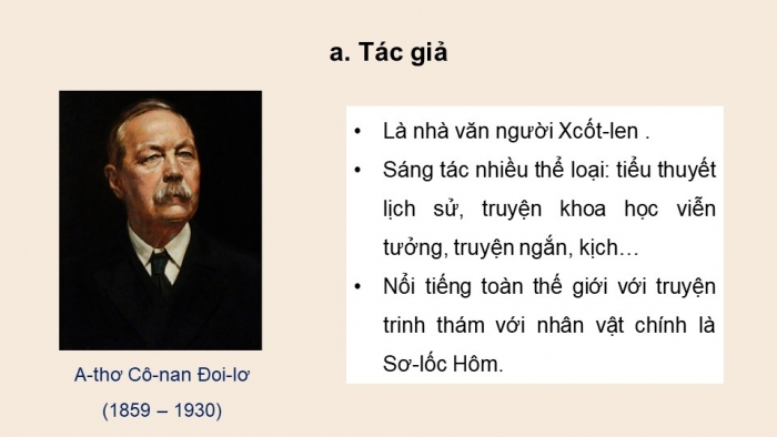 Giáo án PPT dạy thêm Ngữ văn 9 Kết nối bài 6: Ba chàng sinh viên (A-thơ Cô-nan Đoi-lơ)