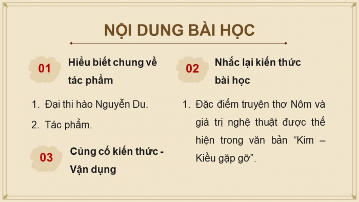 Giáo án PPT dạy thêm Ngữ văn 9 Kết nối bài 3: Kim – Kiều gặp gỡ (trích Truyện Kiều, Nguyễn Du)