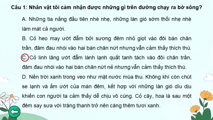 Giáo án PPT dạy thêm Tiếng Việt 5 chân trời bài 8: Bài đọc Ban mai. Mở rộng vốn từ Tuổi thơ. Luyện tập quan sát, tìm ý cho bài văn tả phong cảnh