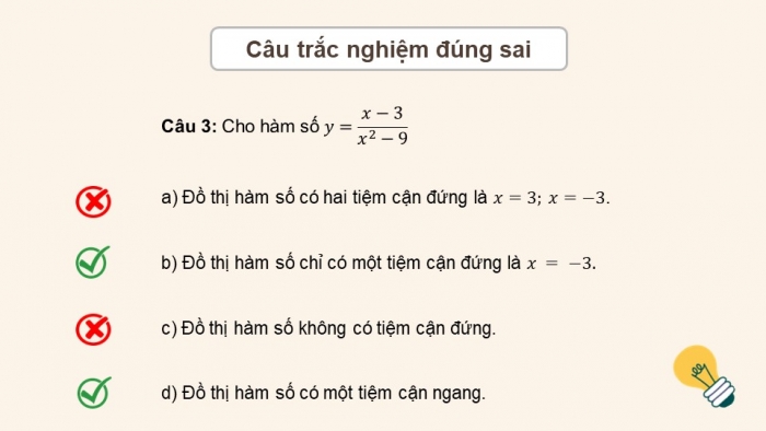 Giáo án điện tử Toán 12 cánh diều Bài tập cuối chương I