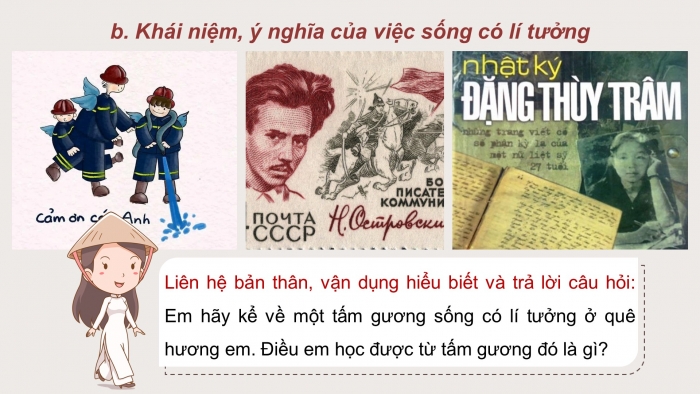 Giáo án điện tử Công dân 9 cánh diều Bài 1: Sống có lí tưởng