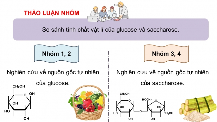 Giáo án điện tử KHTN 9 kết nối - Phân môn Hoá học Bài 29: Carbohydrate. Glucose và saccharose