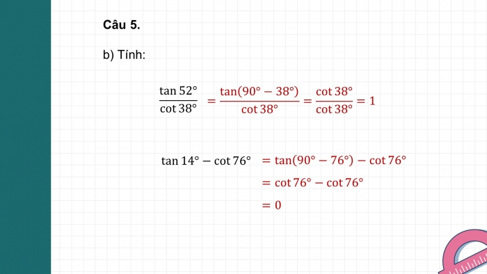 Giáo án PPT dạy thêm Toán 9 Cánh diều Bài tập cuối chương IV