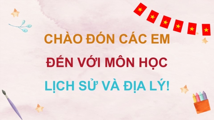 Giáo án điện tử Lịch sử và Địa lí 5 kết nối Bài 1: Vị trí địa lí, lãnh thổ, đơn vị hành chính, Quốc kì, Quốc huy, Quốc ca