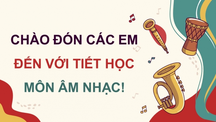 Giáo án điện tử Âm nhạc 5 chân trời Tiết 4: Thường thức âm nhạc Giới thiệu nhạc cụ nước ngoài, Nhà ga âm nhạc