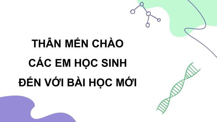 Giáo án điện tử KHTN 9 kết nối - Phân môn Sinh học Bài 42: Nhiễm sắc thể và bộ nhiễm sắc thể