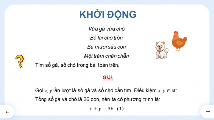 Giáo án PPT dạy thêm Toán 9 Kết nối bài 3: Giải bài toán bằng cách lập hệ phương trình