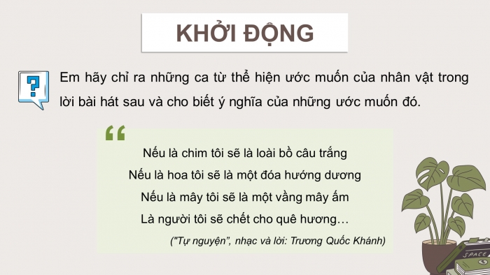 Giáo án điện tử Công dân 9 kết nối Bài 1: Sống có lí tưởng