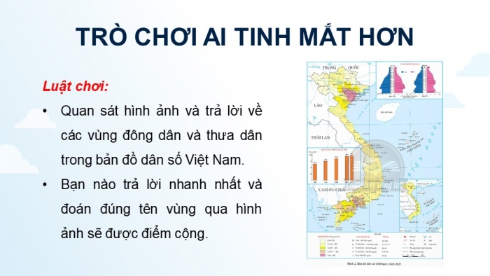 Giáo án điện tử Địa lí 9 chân trời Bài 2: Phân bố dân cư và các loại hình quần cư