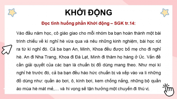 Giáo án điện tử Tin học 5 kết nối Bài 3: Tìm kiếm thông tin trong giải quyết vấn đề