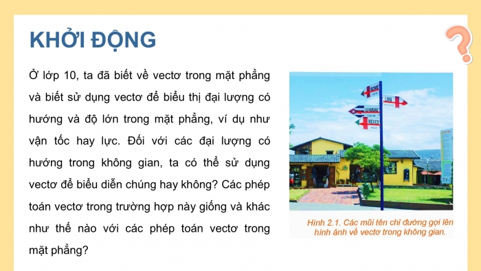 Giáo án điện tử Toán 12 kết nối Bài 6: Vectơ trong không gian