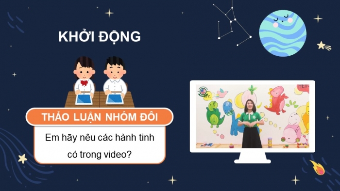 Giáo án PPT dạy thêm Tiếng Việt 5 Kết nối bài 8: Bài đọc Hành tinh kì lạ. Đánh giá, chỉnh sửa báo cáo công việc (tiếp theo)