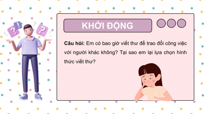 Giáo án PPT dạy thêm Ngữ văn 12 chân trời Bài 5: Viết văn bản dưới hình thức thư trao đổi công việc