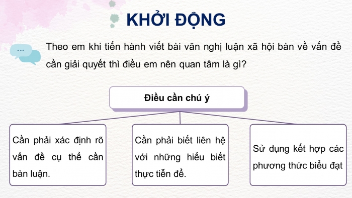 Giáo án PPT dạy thêm Ngữ văn 9 Cánh diều bài 8: Viết bài văn nghị luận xã hội về một vấn đề cần giải quyết