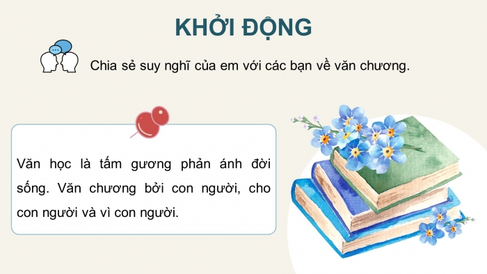 Giáo án PPT dạy thêm Ngữ văn 9 Chân trời bài 2: Ý nghĩa văn chương (Hoài Thanh)