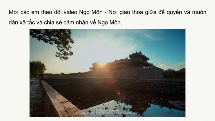 Giáo án PPT dạy thêm Ngữ văn 9 Chân trời bài 3: Ngọ Môn (Theo Lê Đình Phúc)