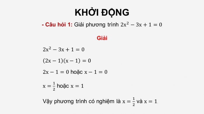 Giáo án PPT dạy thêm Toán 9 Chân trời bài tập cuối chương 1