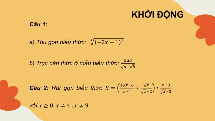 Giáo án PPT dạy thêm Toán 9 Kết nối chương 3 Luyện tập chung (2)