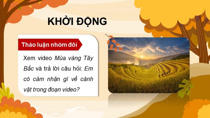 Giáo án PPT dạy thêm Tiếng Việt 5 chân trời bài 1: Bài đọc Chiều dưới chân núi. Luyện từ và câu Từ đồng nghĩa. Bài văn tả phong cảnh