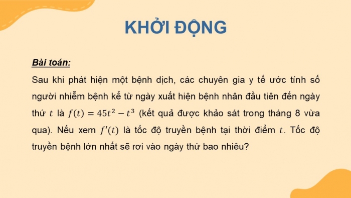 Giáo án PPT dạy thêm Toán 12 kết nối Bài 2: Giá trị lớn nhất và giá trị nhỏ nhất của hàm số