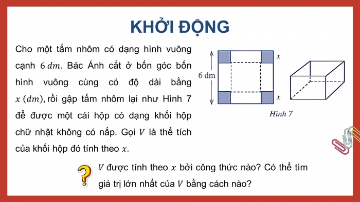 Giáo án điện tử Toán 12 cánh diều Bài 2: Giá trị lớn nhất và giá trị nhỏ nhất của hàm số