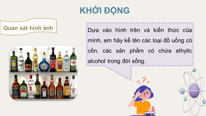 Giáo án điện tử KHTN 9 kết nối - Phân môn Hoá học Bài 26: Ethylic alcohol