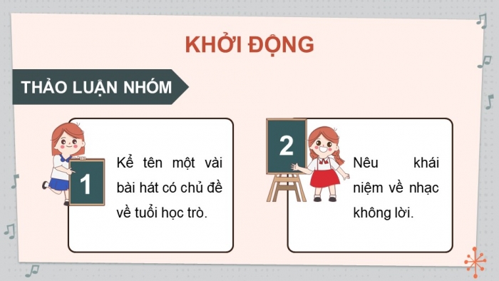 Giáo án điện tử Âm nhạc 9 cánh diều Bài 1 Tiết 1: Hát bài Tuổi mười lăm, Sơ lược về quãng, cách xác định và gọi tên quãng