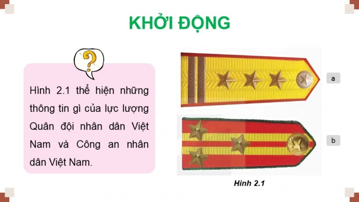 Giáo án điện tử Quốc phòng an ninh 12 kết nối Bài 2: Tổ chức Quân đội nhân dân Việt Nam và Công an nhân dân Việt Nam