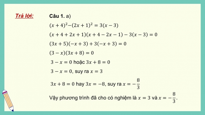 Giáo án điện tử Toán 9 kết nối Chương 2 Luyện tập chung