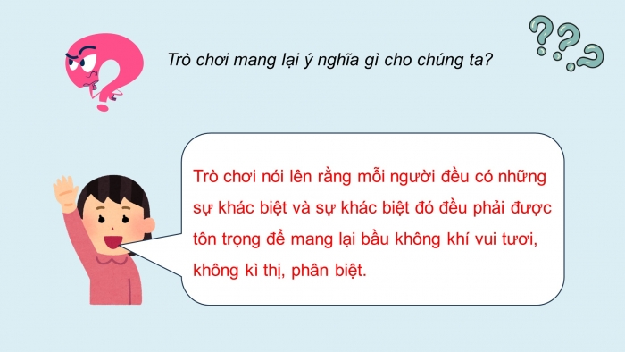 Giáo án điện tử Đạo đức 5 kết nối Bài 2: Tôn trọng sự khác biệt của người khác