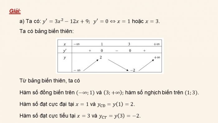 Giáo án điện tử Toán 12 kết nối Bài tập cuối chương I