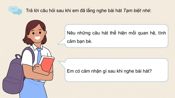 Giáo án điện tử Hoạt động trải nghiệm 12 chân trời bản 1 Chủ đề 3: Phát triển mối quan hệ với thầy cô và các bạn (P1)