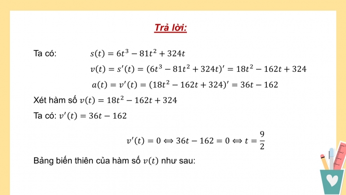 Giáo án PPT dạy thêm Toán 12 cánh diều Bài 1: Tính đơn điệu của hàm số