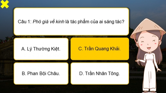 Giáo án PPT dạy thêm Ngữ văn 9 Cánh diều bài 1: Phò giá về kinh (Tụng giá hoàn kinh sư – Trần Quang Khải)