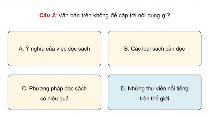 Giáo án PPT dạy thêm Ngữ văn 9 Cánh diều bài 5: Bàn về đọc sách (Chu Quang Tiềm)