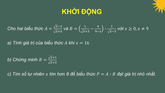 Giáo án PPT dạy thêm Toán 9 Kết nối bài tập cuối chương III