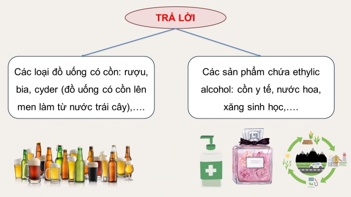 Giáo án điện tử KHTN 9 kết nối - Phân môn Hoá học Bài 26: Ethylic alcohol