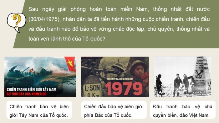 Giáo án điện tử Quốc phòng an ninh 12 kết nối Bài 1: Bảo vệ Tổ quốc Việt Nam xã hội chủ nghĩa sau năm 1975