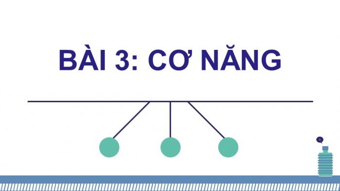 Giáo án điện tử KHTN 9 kết nối - Phân môn Vật lí Bài 3: Cơ năng