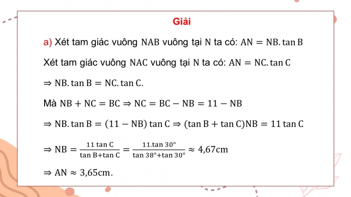 Giáo án điện tử Toán 9 kết nối Bài tập cuối chương IV