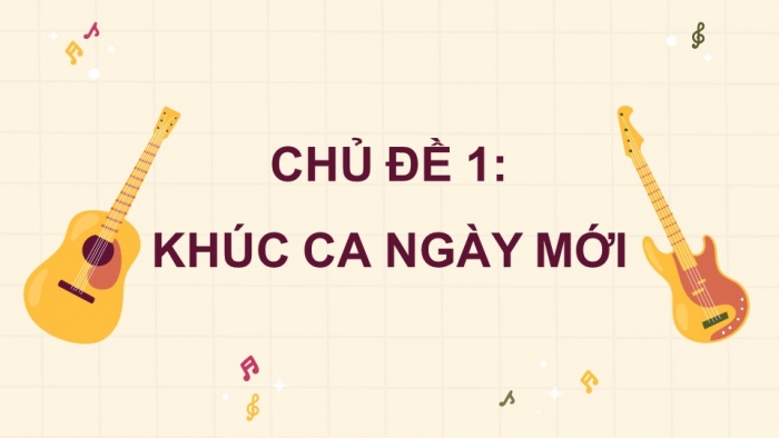 Giáo án điện tử Âm nhạc 5 kết nối Tiết 1: Lí thuyết âm nhạc Trọng âm, phách, vạch nhịp, ô nhịp; Đọc nhạc Bài số 1