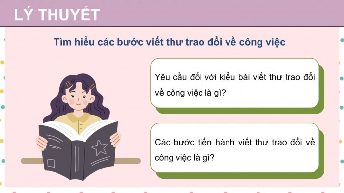 Giáo án PPT dạy thêm Ngữ văn 12 chân trời Bài 5: Viết văn bản dưới hình thức thư trao đổi công việc