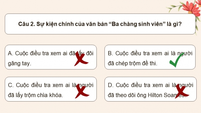 Giáo án PPT dạy thêm Ngữ văn 9 Kết nối bài 6: Ba chàng sinh viên (A-thơ Cô-nan Đoi-lơ)