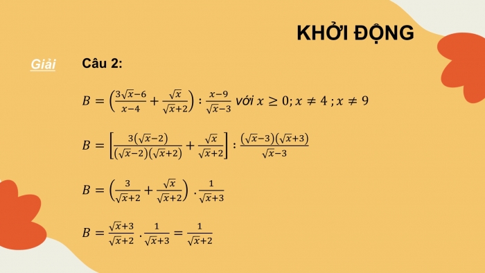 Giáo án PPT dạy thêm Toán 9 Kết nối chương 3 Luyện tập chung (2)