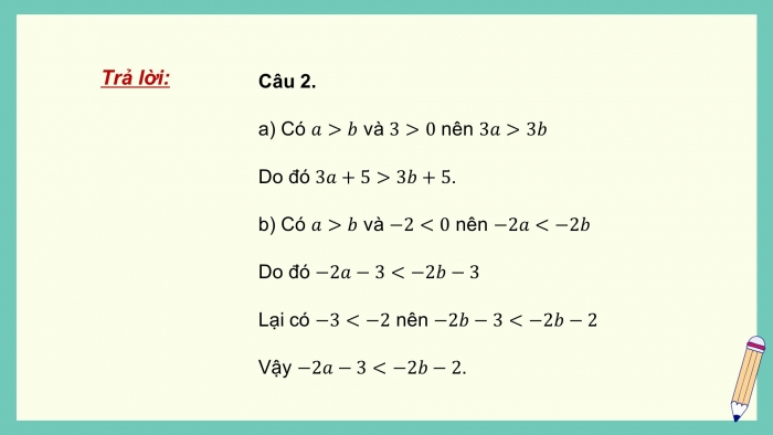 Giáo án điện tử Toán 9 kết nối Chương 2 Luyện tập chung