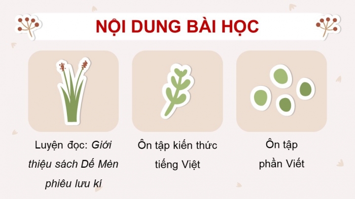 Giáo án PPT dạy thêm Tiếng Việt 5 Kết nối bài 23: Bài đọc Giới thiệu sách Dế Mèn phiêu lưu kí. Luyện tập về dấu gạch ngang. Viết đoạn văn thể hiện tình cảm, cảm xúc về một câu chuyện